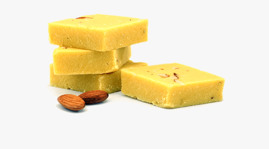 Badam Burfi - Besan Barfi, HD Png Download