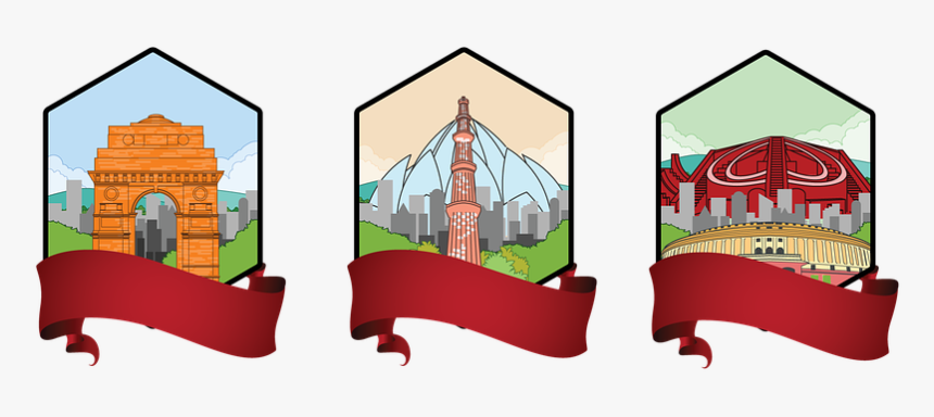 Golden Triangle India Clipart, HD Png Download