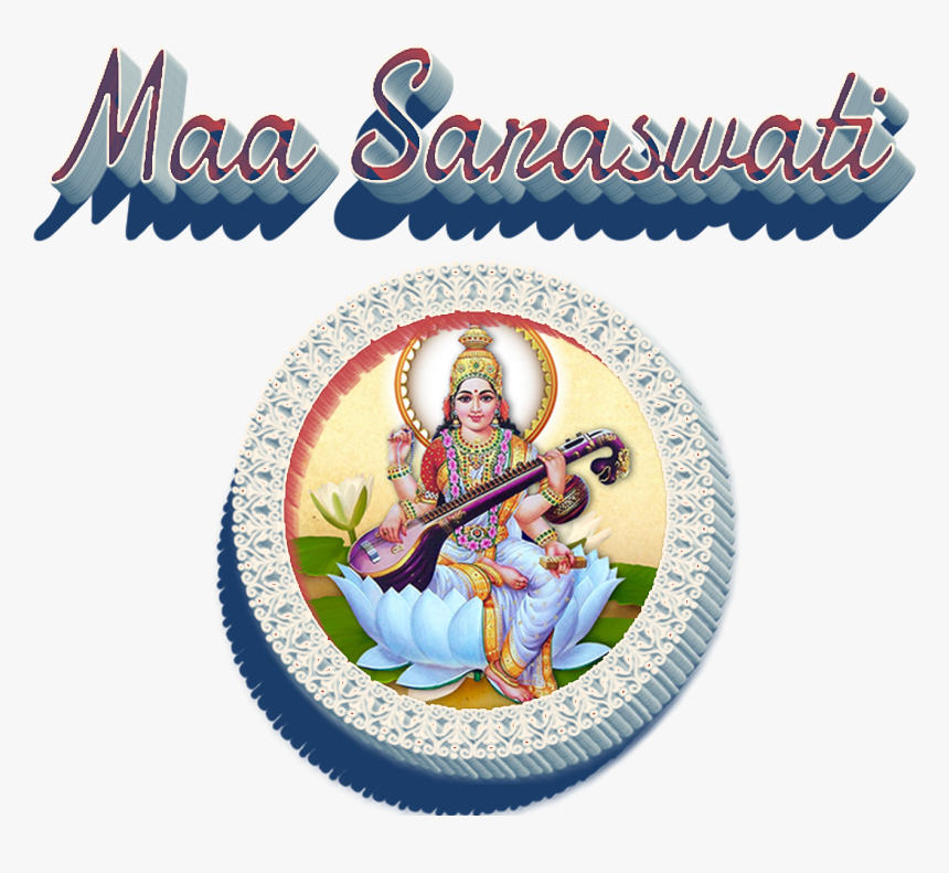 Saraswati Puja 2019, HD Png Download