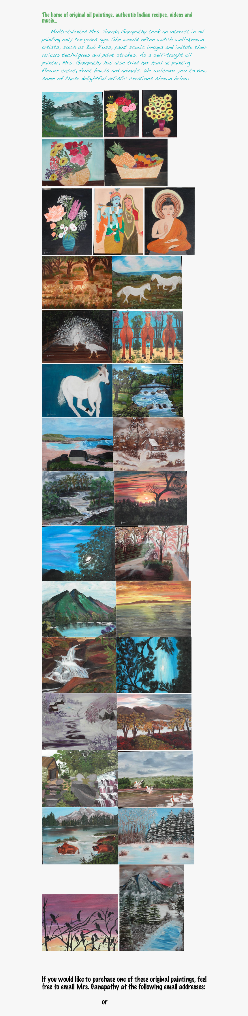 The Home Of Original Oil Paintings, Authentic Indian - Painting, HD Png Download