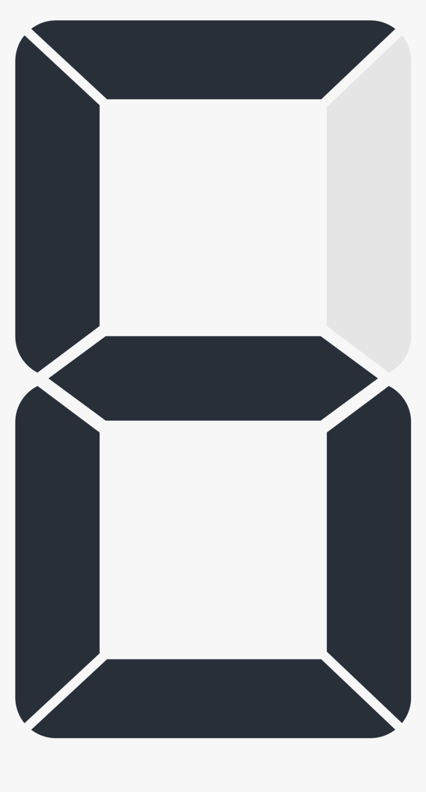 6 Number Png Royalty Free High Quality - Vector Graphics, Transparent Png