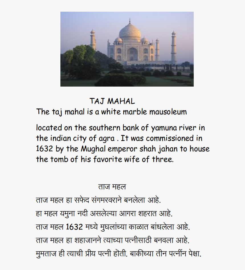 View In Full Screen - Taj Mahal, HD Png Download