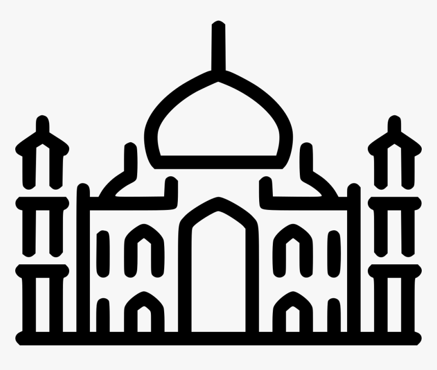 Taj Mahal - Taj Mahal Icon Png Free, Transparent Png