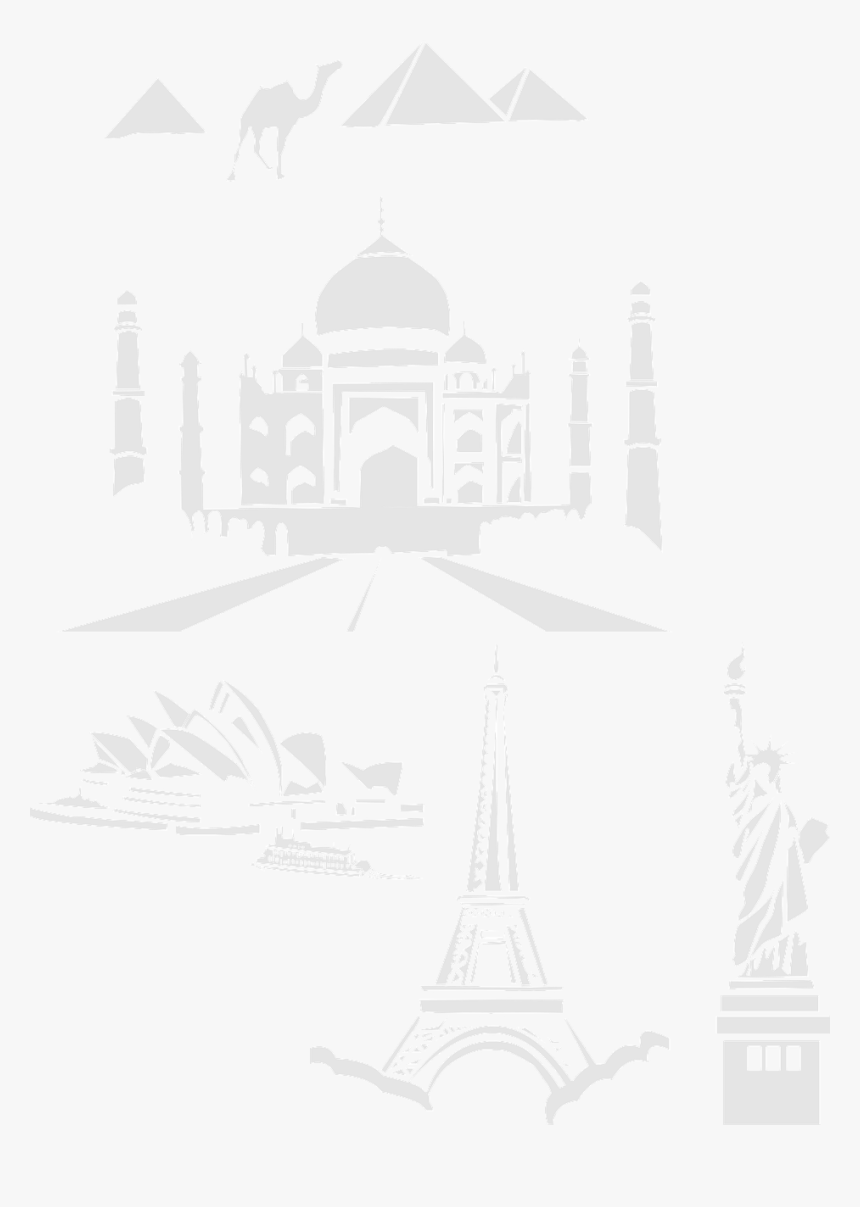 Pola Kristik Masjid, HD Png Download