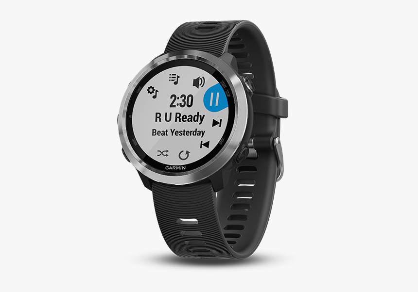 Garmin Forerunner 645 Music Black, HD Png Download