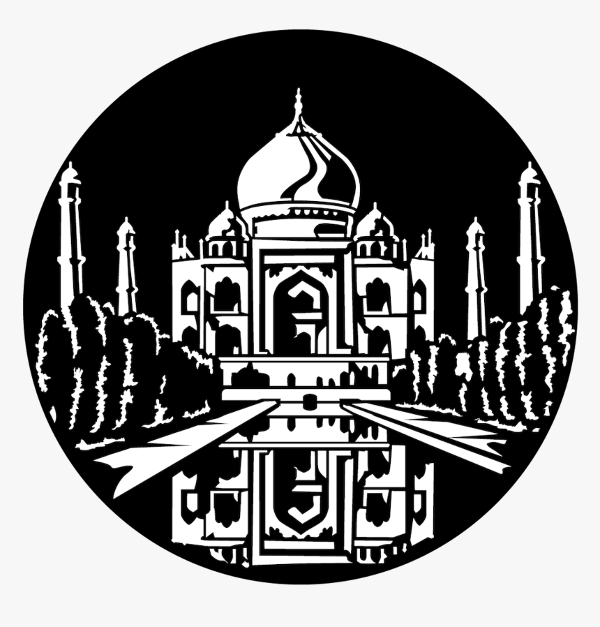 Taj Mahal - Gobo Taj Mahal, HD Png Download