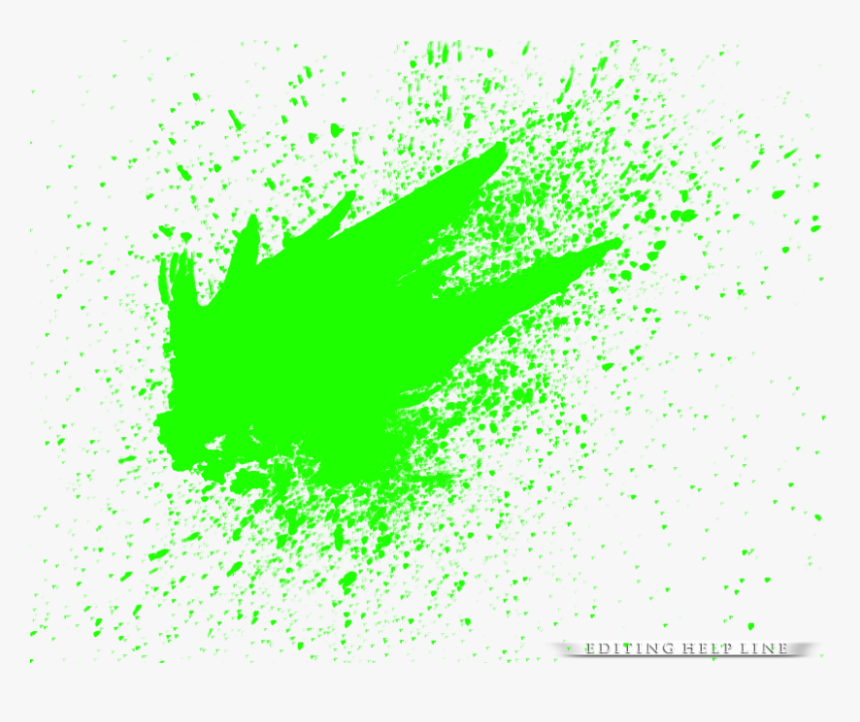 Brush Effect Png - Brush Effect Png Green, Transparent Png