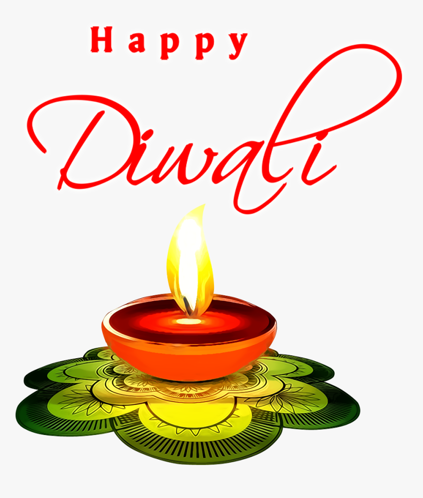 Top Png Stickers For Deepavali - Diwali Lamp Transparent Background, Png Download