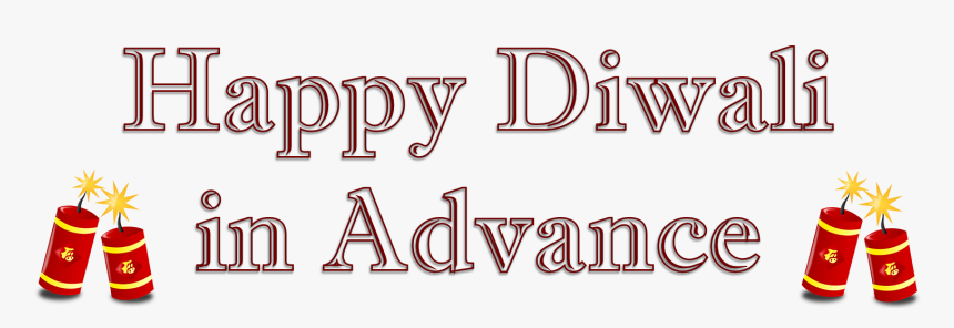 Happy Diwali In Advance Png Hd Quality - Fireworks Clip Art, Transparent Png