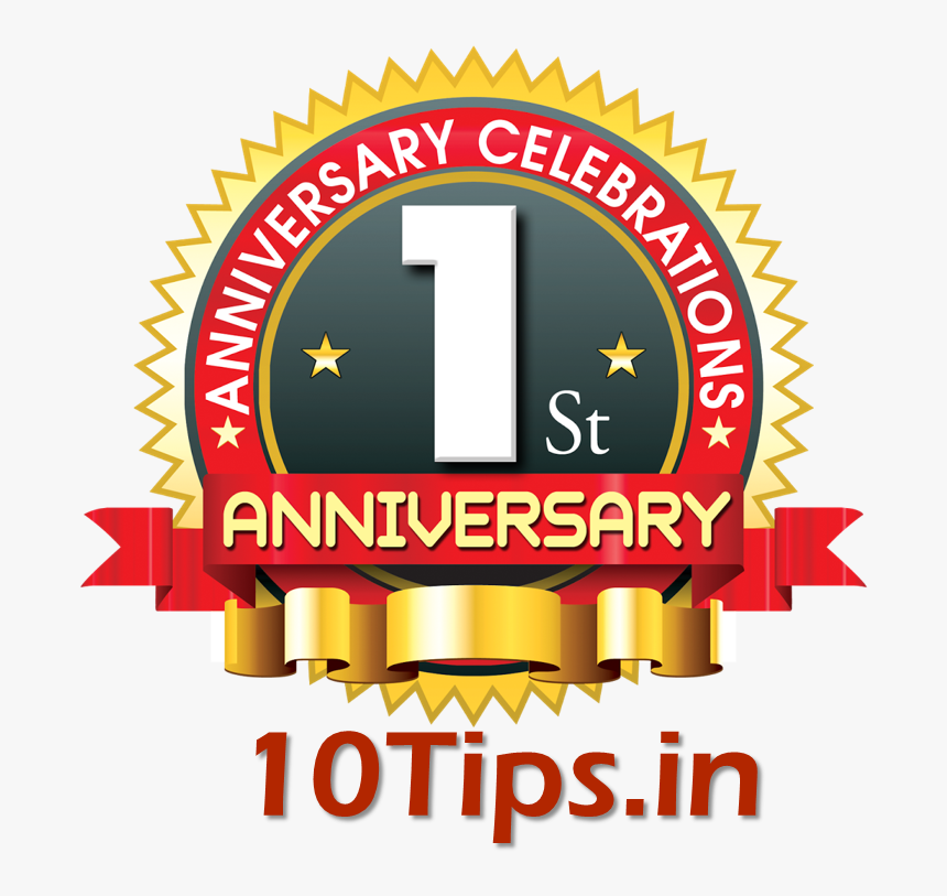 1st Anniversary Logo Png, Transparent Png