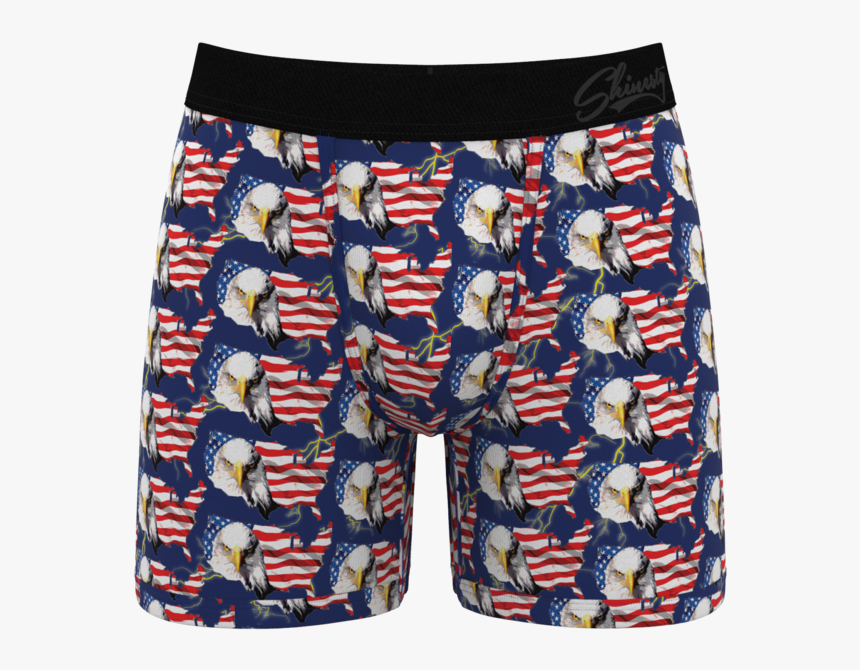 American Themed Ball Hammock Boxers For Men 
 Itemprop - Board Short, HD Png Download
