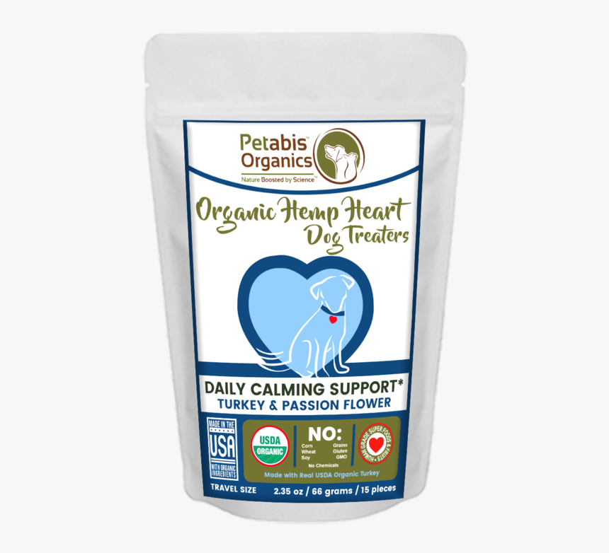 Hemp Heart Daily Calming Treaters 15 Pieces* Turkey - Companion Dog, HD Png Download