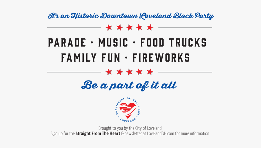 Loveland4th Poster Bottom Half - Area Videosorvegliata, HD Png Download