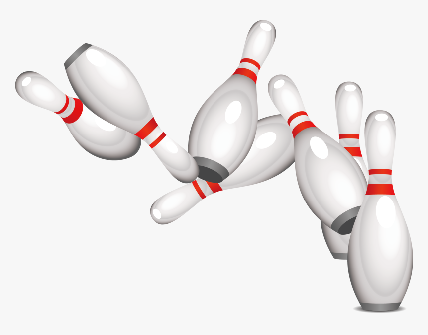 Bowling Ball Strike Bowling Pin - Bowling Pin And Ball Png, Transparent Png