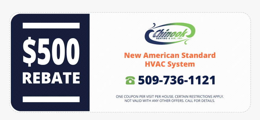 Hvac System 500 Rebate - Traffic Sign, HD Png Download