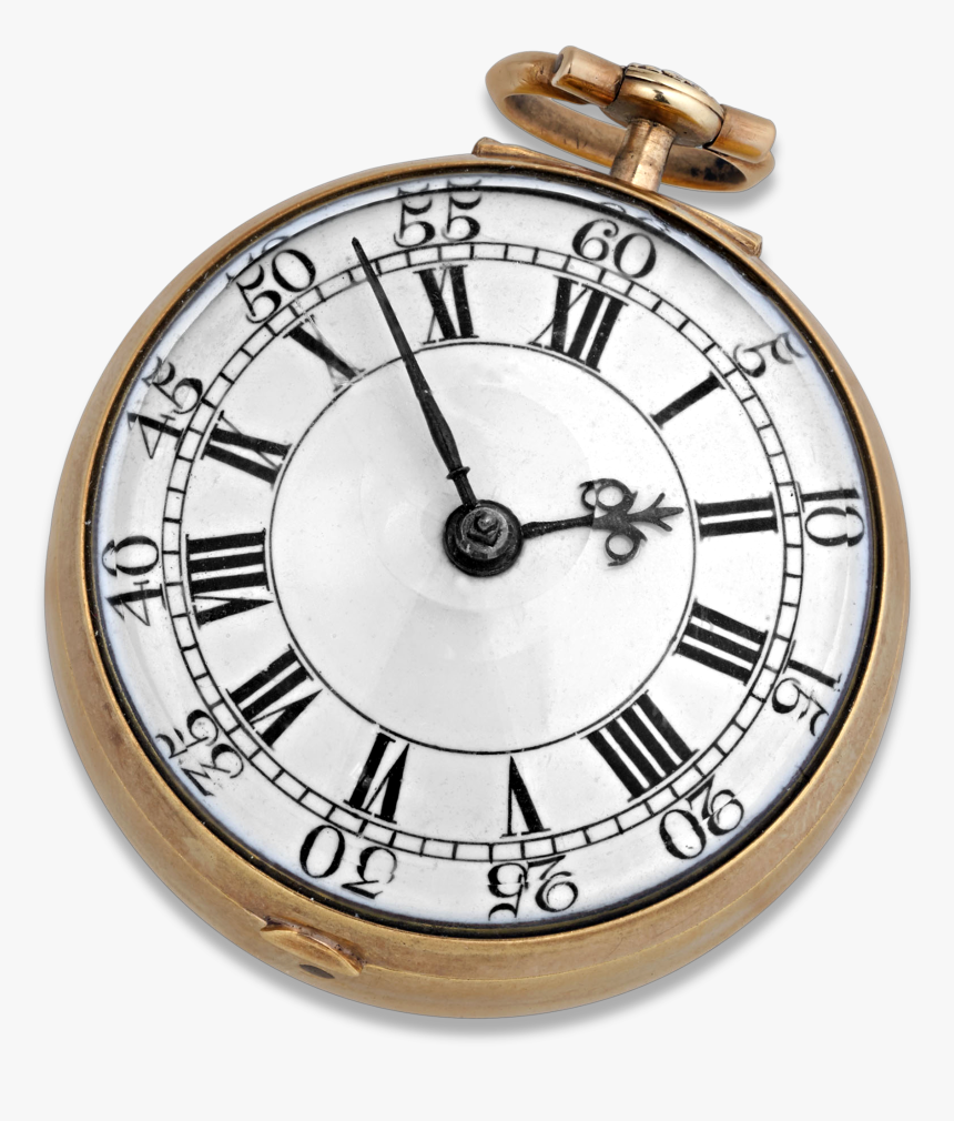 18th-century English Gold Pocket Watch - 18th Century Gold Watch, HD Png Download