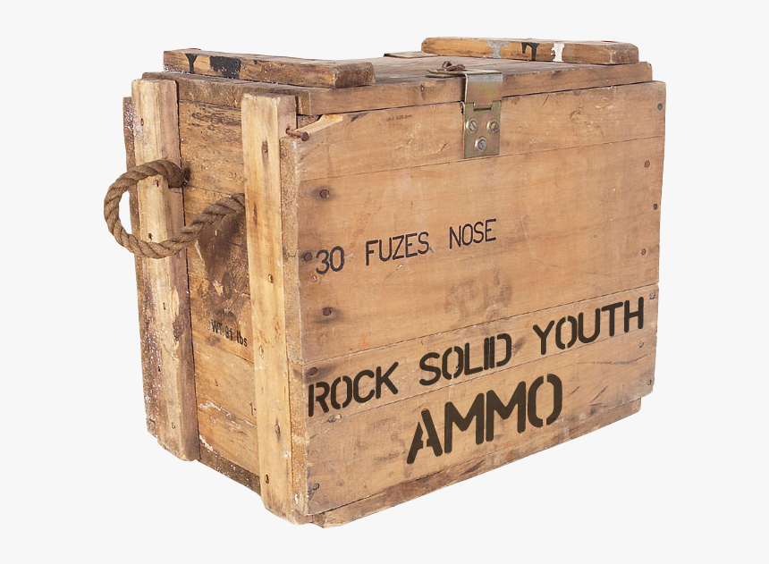 Wooden Ammo Crate Png, Transparent Png