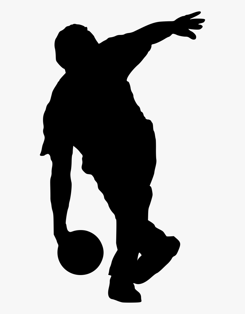 Bowling Silhouette Png, Transparent Png