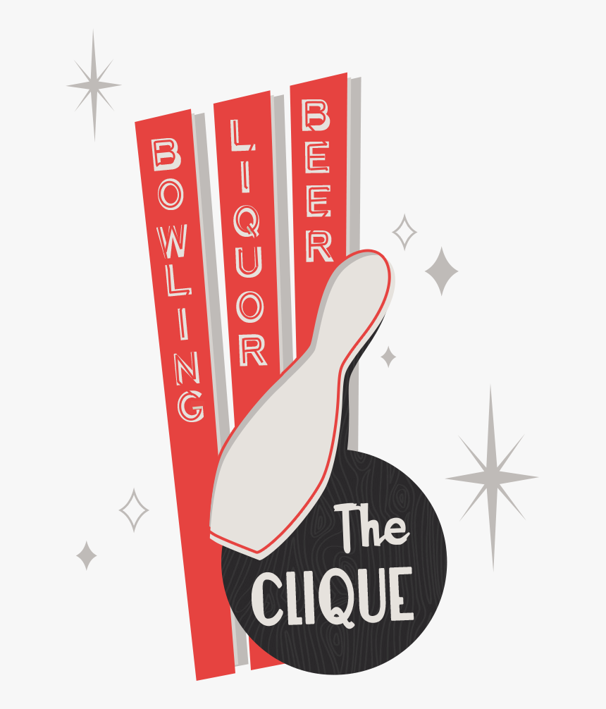 Clique Lanes Famous Facade - Clique Lanes Grand Rapids, HD Png Download
