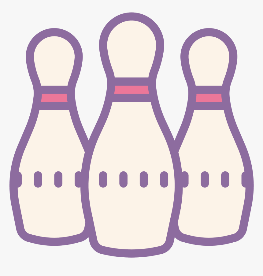 Bowling Pin Clipart Png - Bowling, Transparent Png