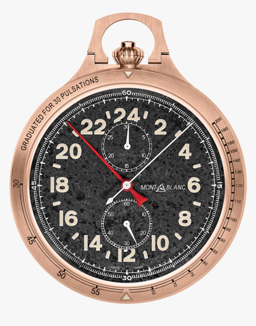 Montblanc Pocket Watch, HD Png Download