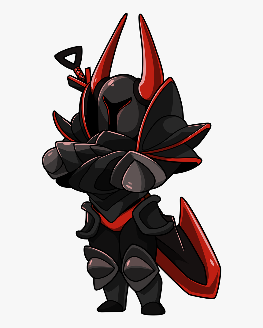 Black Knight, Hat Knight And King Knight From Shovel - Black Knight Shovel Knight, HD Png Download