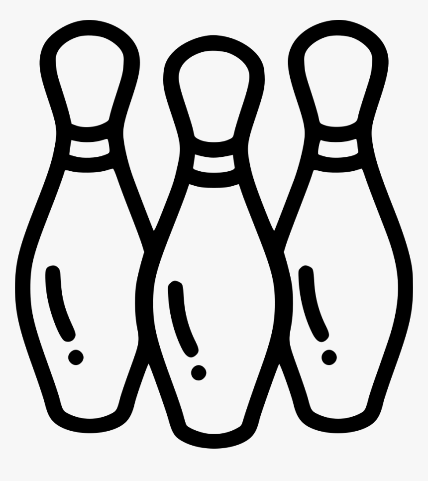 Bowl Bowling Pin Tenpin Pins - Bowling, HD Png Download
