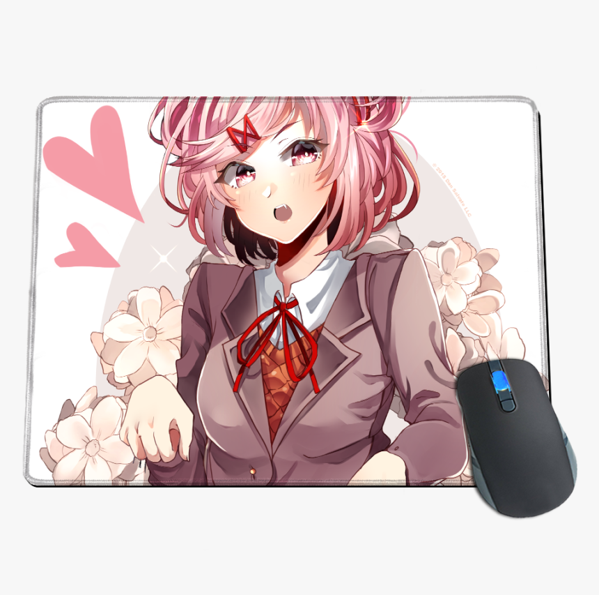 Doki Doki Literature Club Natsuki Art, HD Png Download
