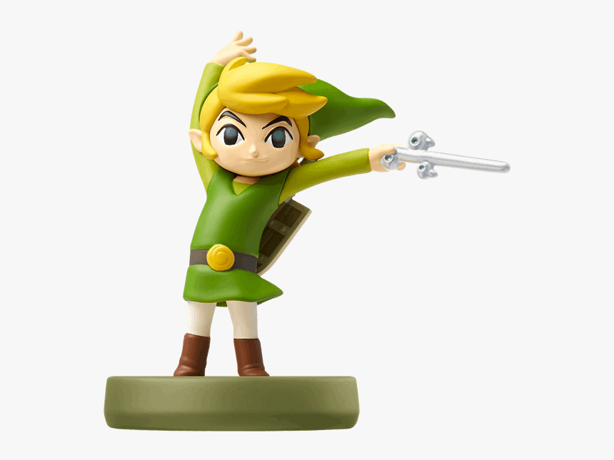 Transparent Wind Waker Link Png - Zelda Wind Waker Amiibo, Png Download