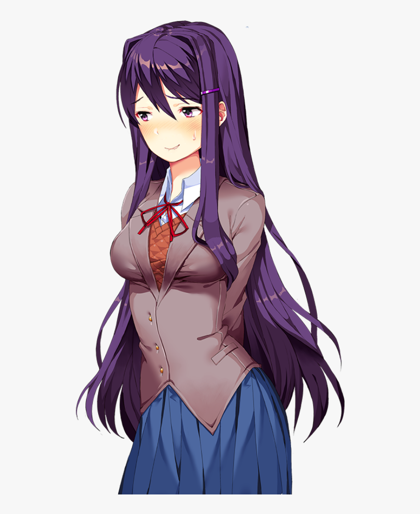 Doki Doki Literature Club Yuri, HD Png Download