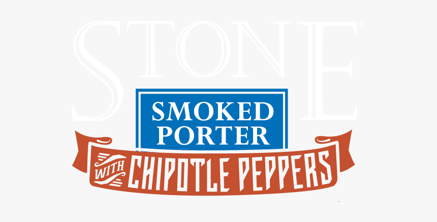 Stone Smoked Porter W/chipotle Peppers - Graphic Design, HD Png Download