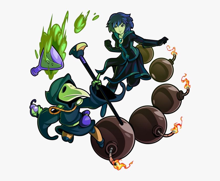 Plague Knight And Mona, HD Png Download