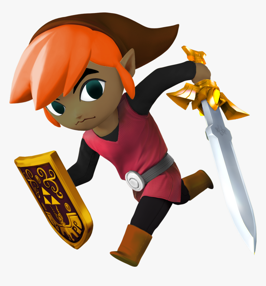 Smash Bros Ultimate Toon Link, HD Png Download