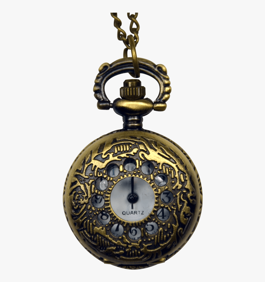 Miniature Window Pane Pocket Watch - Chain, HD Png Download