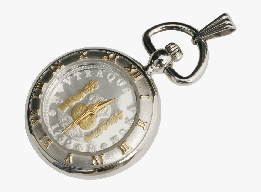 Column Coin Pocket Watch - Quartz Clock, HD Png Download