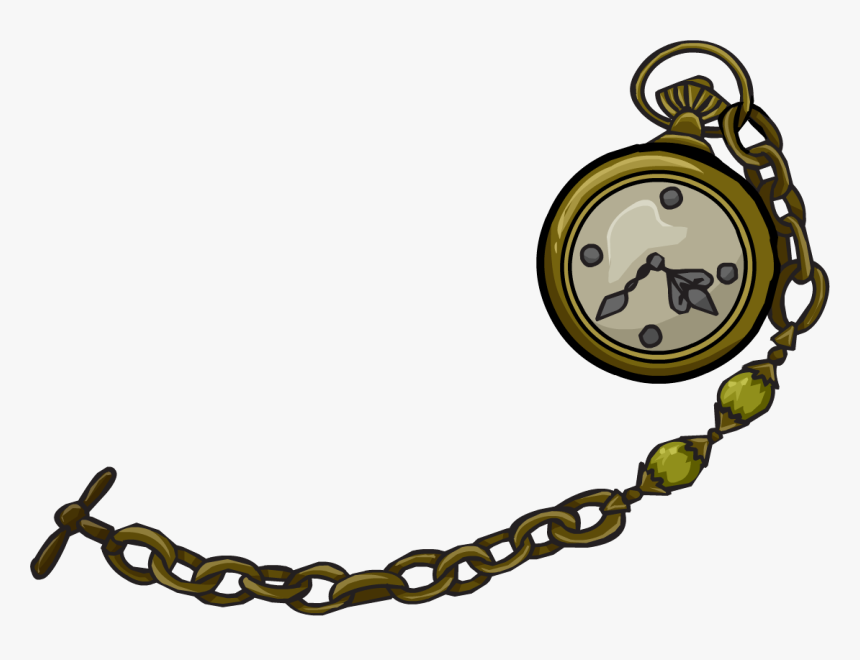Club Penguin Wiki - Pocket Watch Clip Art, HD Png Download