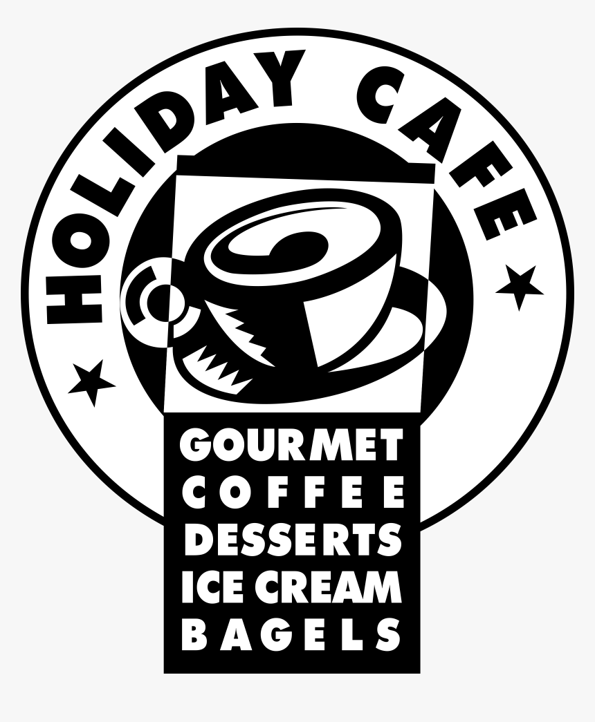 Holiday Cafe Logo Png Transparent - Emblem, Png Download