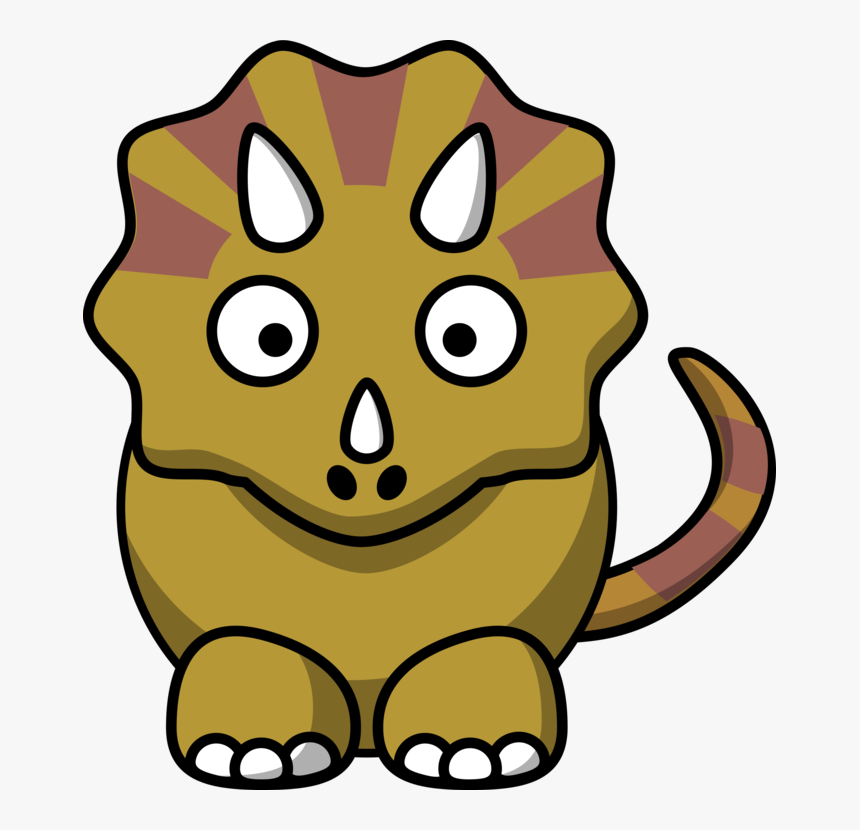 Wildlife,toad,carnivoran - Cartoon Triceratops, HD Png Download
