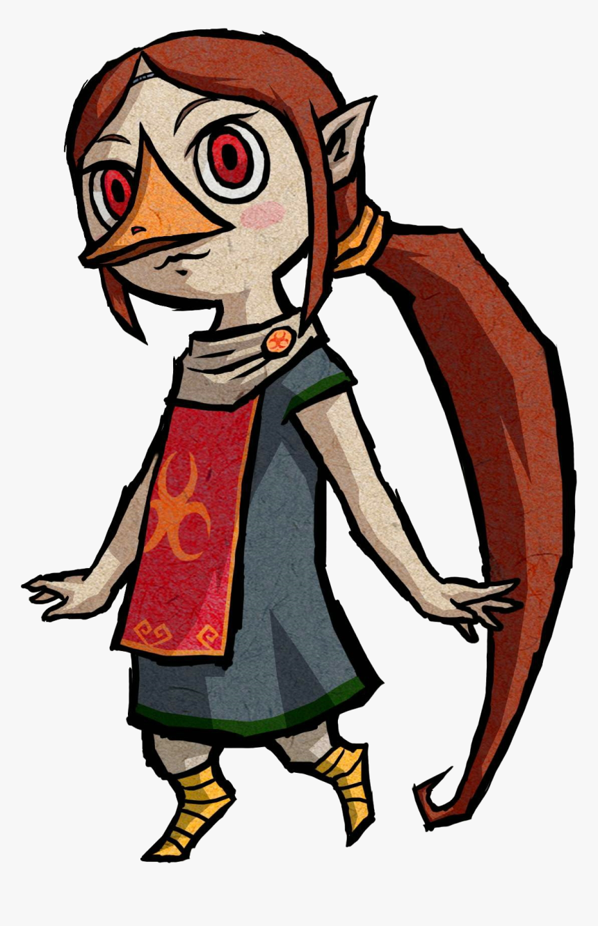 The Legend Of Zelda - Zelda Wind Waker Concept, HD Png Download