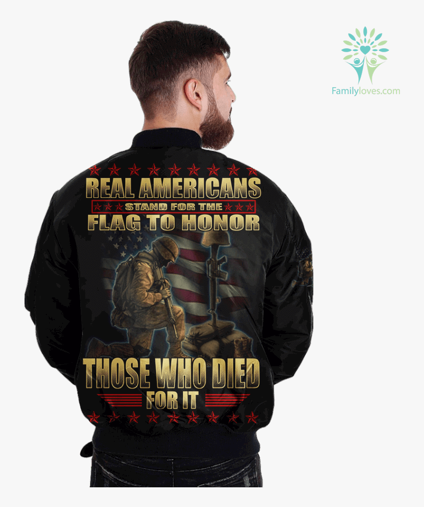 Real Americans Stand For The Flag To Honor Those Who - Have Done Things That Haunt Me, HD Png Download