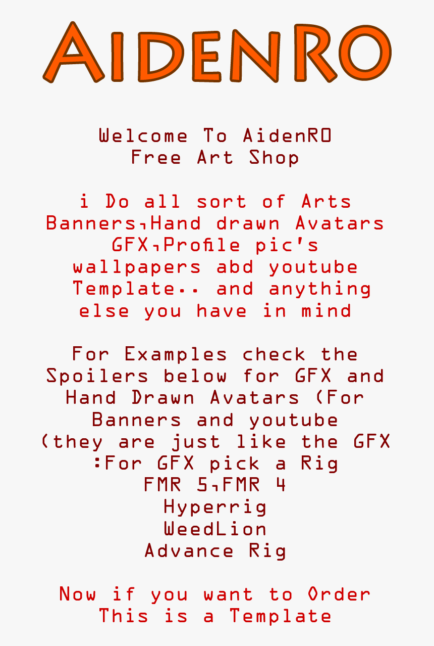 Gfx,banner,render And Youtube Order - Font, HD Png Download