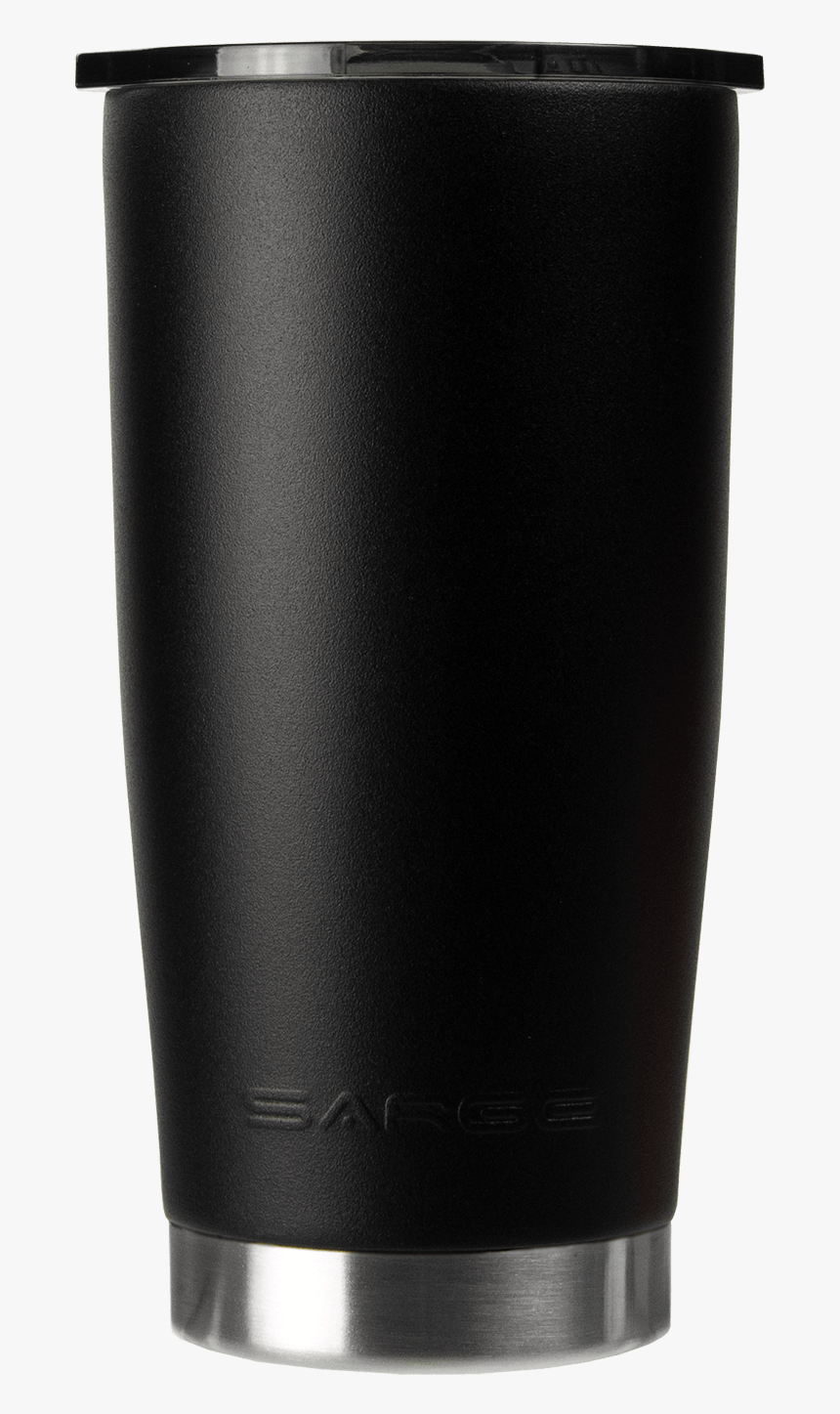 20oz Black Gator Coated Tumbler - Black 20 Oz Tumbler, HD Png Download