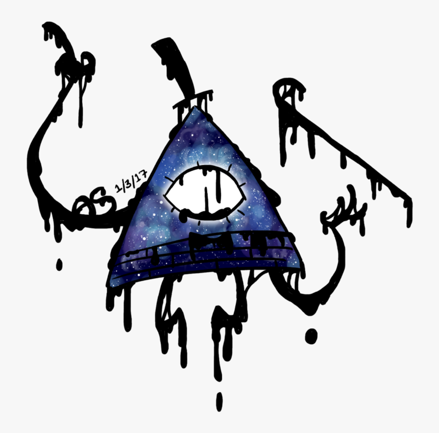 Cipher Fanart Bill Cipher, HD Png Download