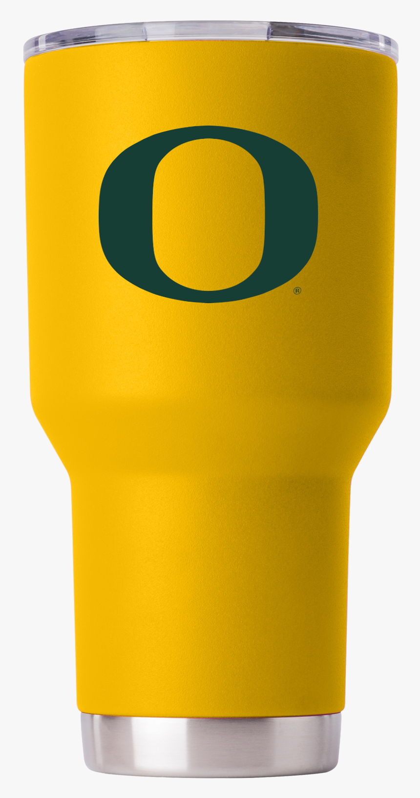 Oregon Ducks 30oz Yellow Powder Coated Tumbler, HD Png Download