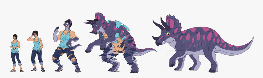Triceratops Transformation, HD Png Download