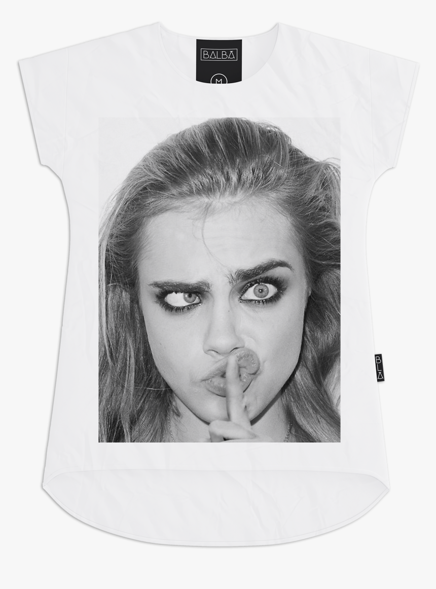 Cara Delevingne Funny Face , Png Download - Cara De Lavigne, Transparent Png