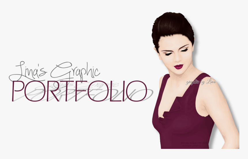 Lina S Graphic Portfolio - Girl, HD Png Download