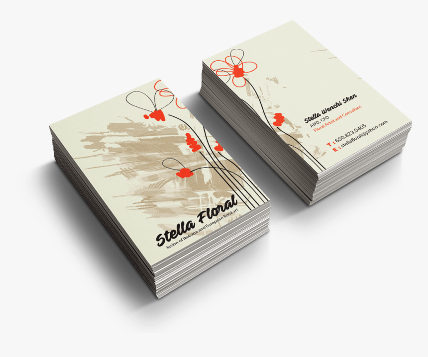 Sample Business Card Design - Design Sample Business Card, HD Png Download