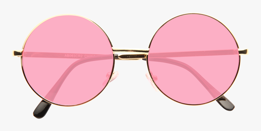 Cara Delevingne Syle Color Tint Round Celebrity Sunglasses - Reflection, HD Png Download