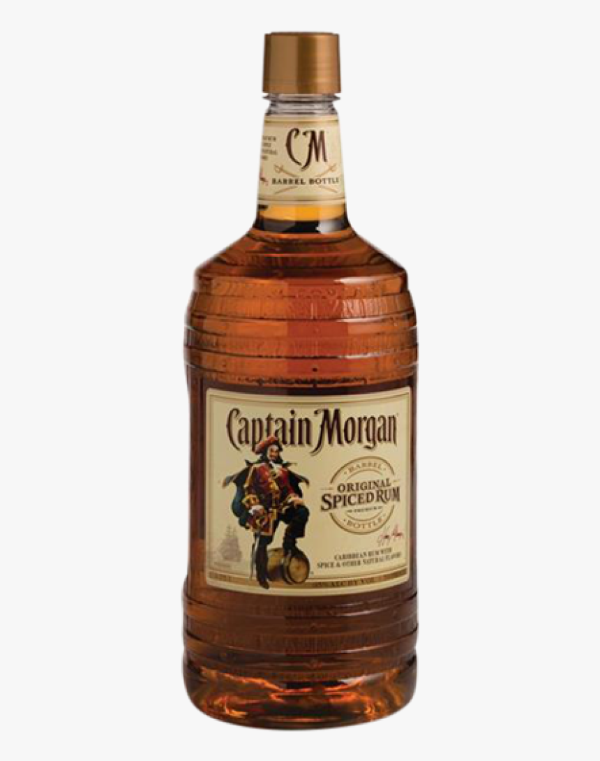 Large Captain Morgan Bottle, HD Png Download